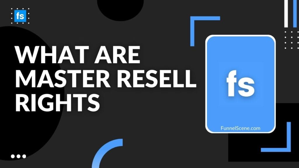 What are Master Resell Rights